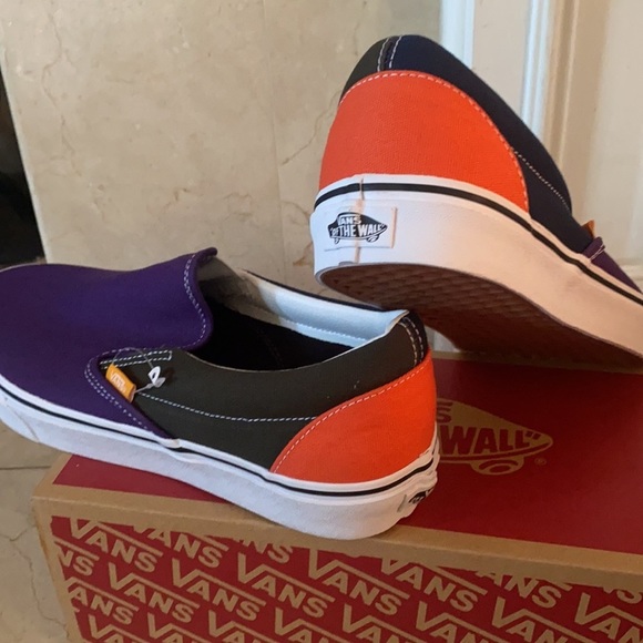 New Vans shoes 11.5 slip on Retro Color block - Picture 2 of 2